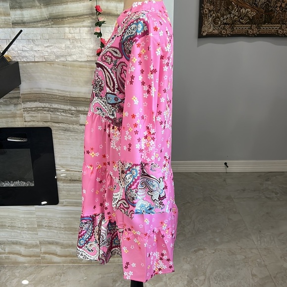 Women’s Boho Spring/ Summer‎ Dress. Size L - Picture 5 of 12